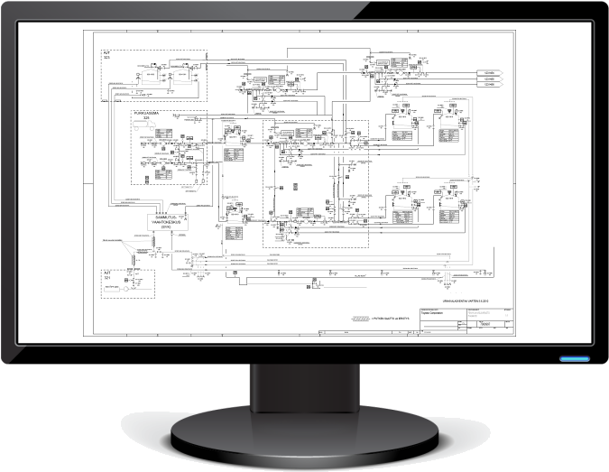 Prosessisuunnittelu Pystyy Seuraamaan Mallinnuksen - Computer Monitor Clipart (1000x600), Png Download