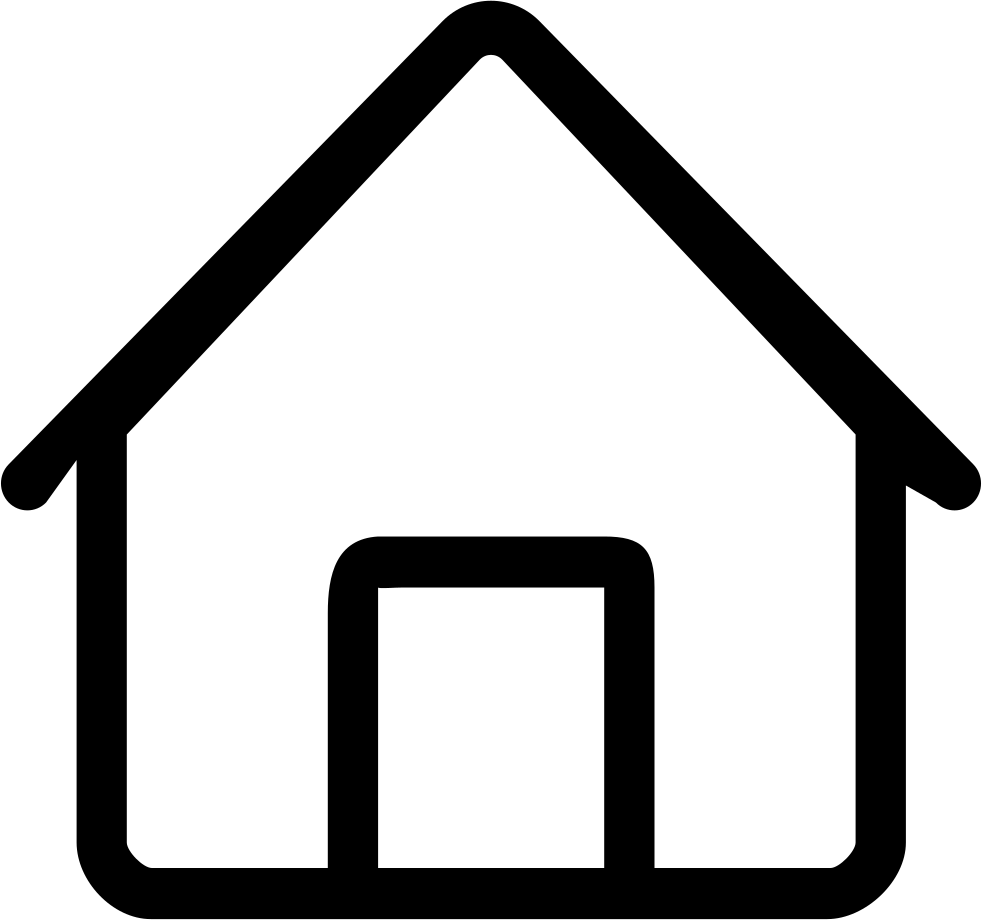 Png File Svg - Vivienda Blanco Y Negro Clipart (982x920), Png Download