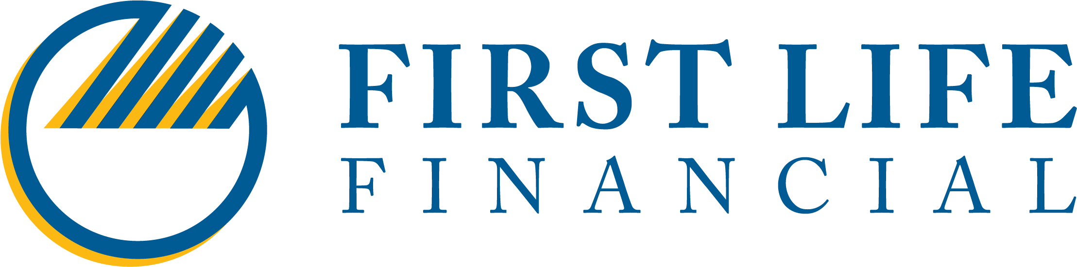 First Life Financial Company, - Electric Blue Clipart (2274x654), Png Download