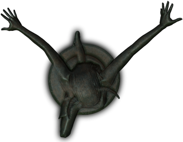 Bronze Devilstatue1-cra Ae - Weevil Clipart (640x480), Png Download