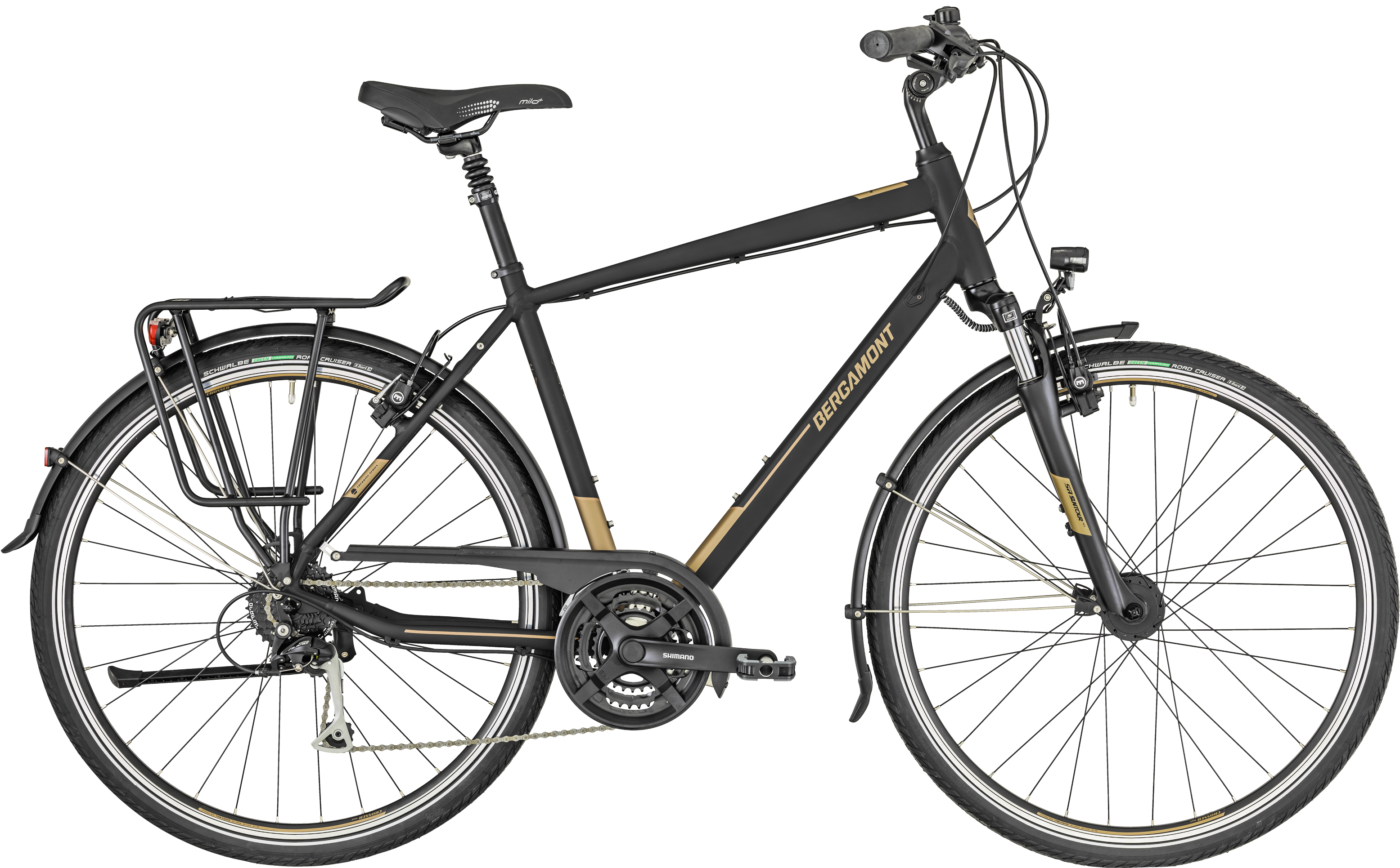 Bergamont Horizon 5 Gent - Bergamont Horizon 4.0 Gent Clipart (3144x3144), Png Download