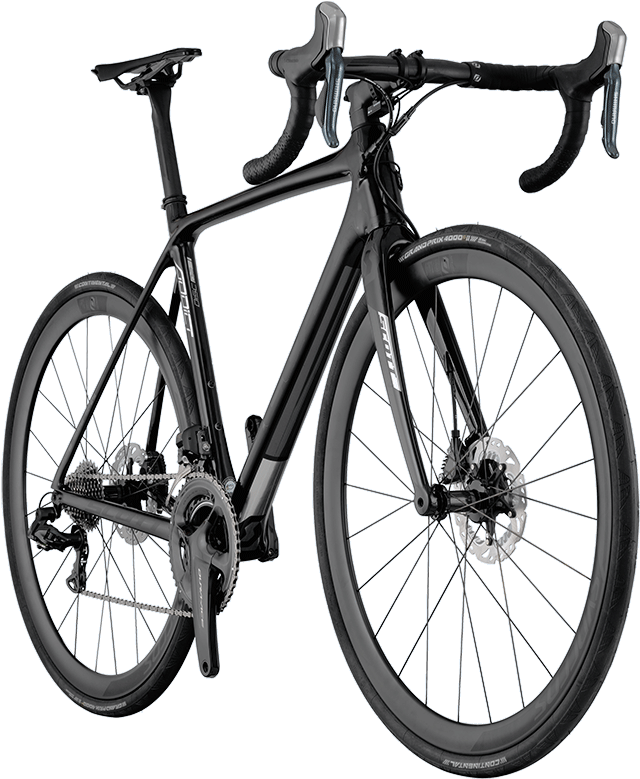 Rennvelos - 2017 Scott Addict Premium Disc Clipart (800x800), Png Download