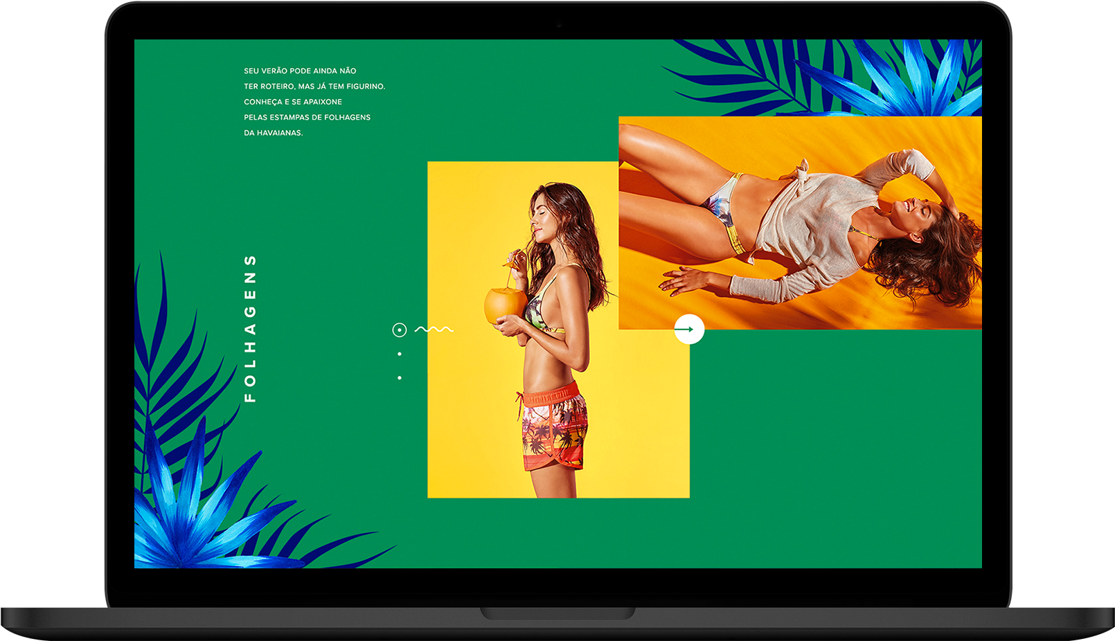 Havainas Vestuario Template - Led-backlit Lcd Display Clipart (2400x1350), Png Download