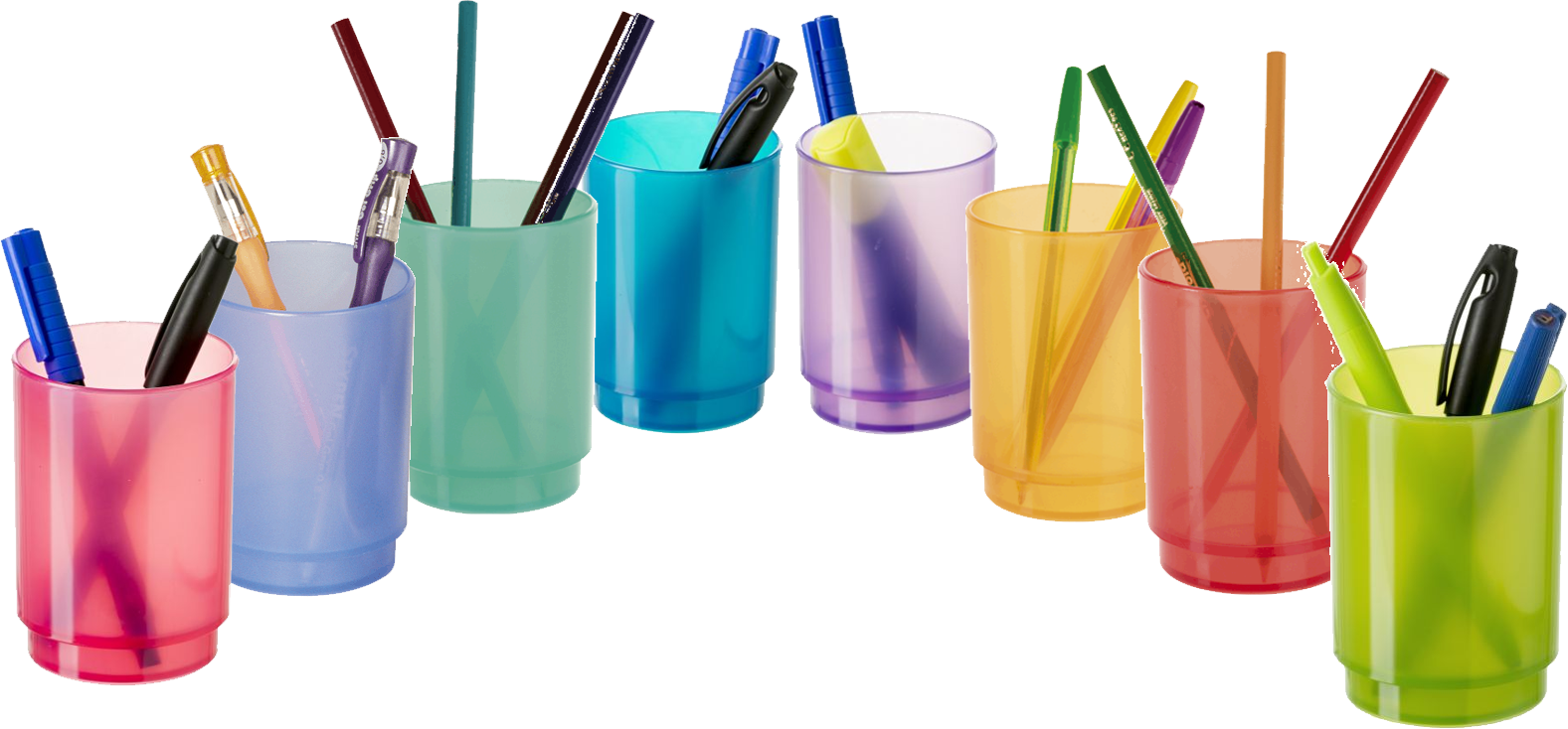 Pot Porta Llapis - Plastic Clipart (1577x734), Png Download