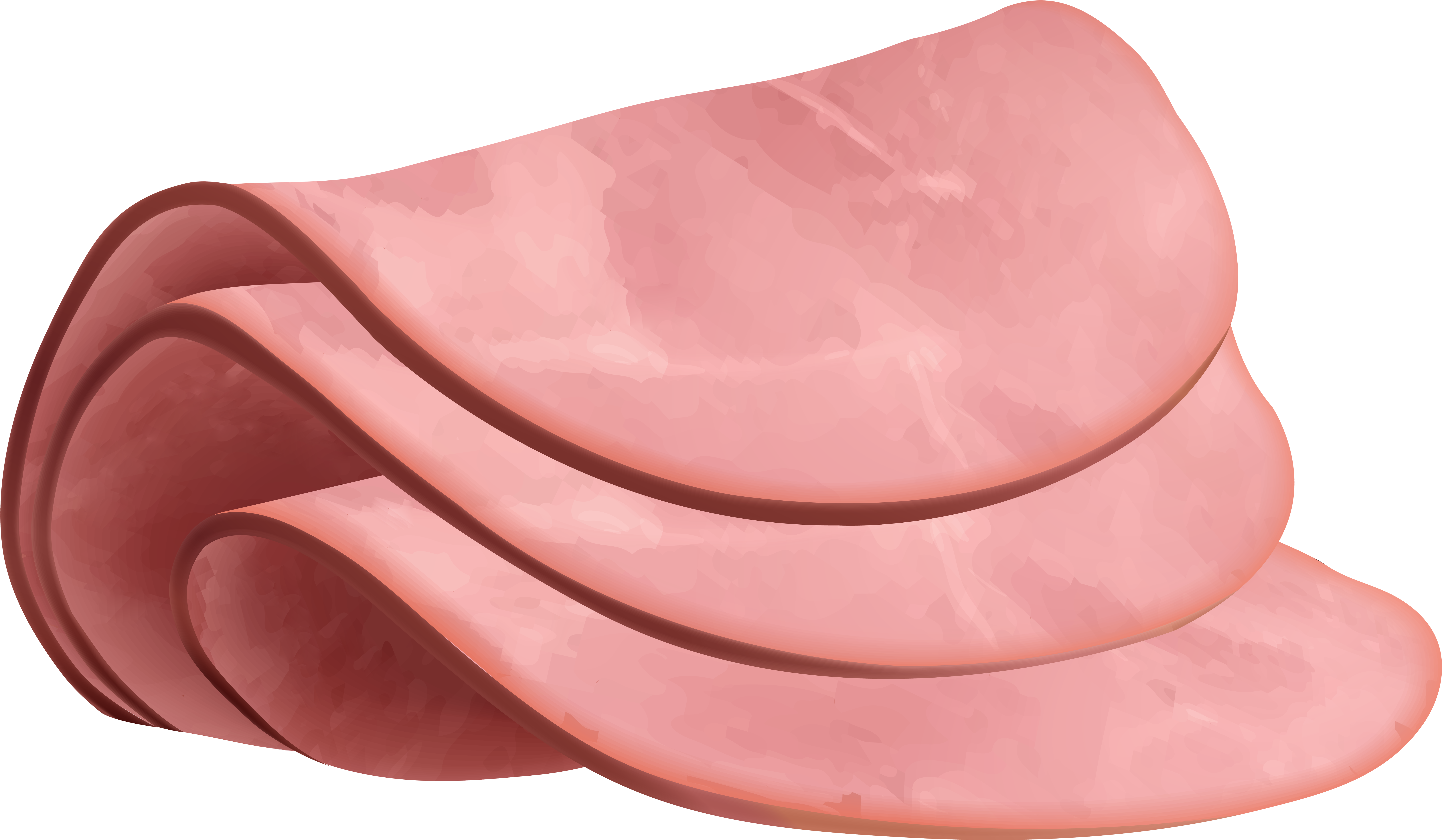 Sliced Ham Png Clip Art Transparent Png (8000x4693), Png Download