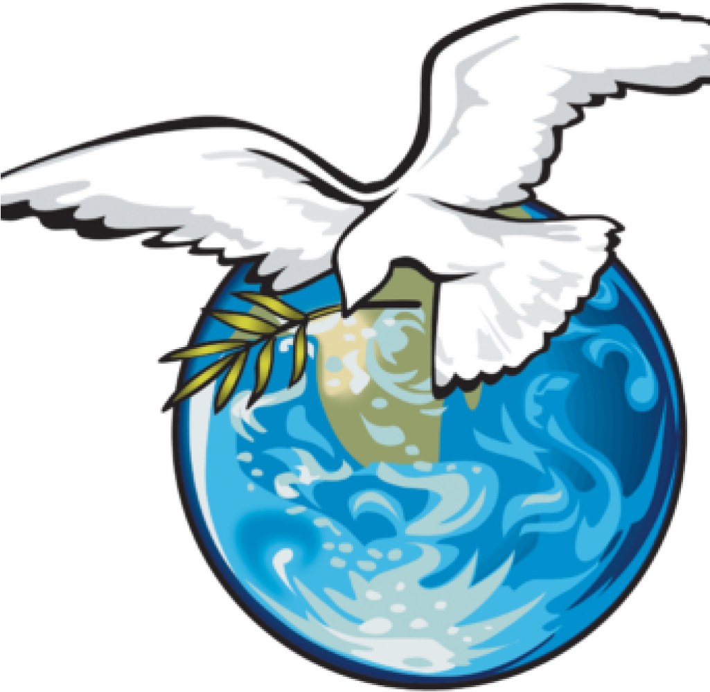 Peace Hatenylo Com Image Clip Christart History - Dove Of Peace Logo - Png Download (1024x1024), Png Download