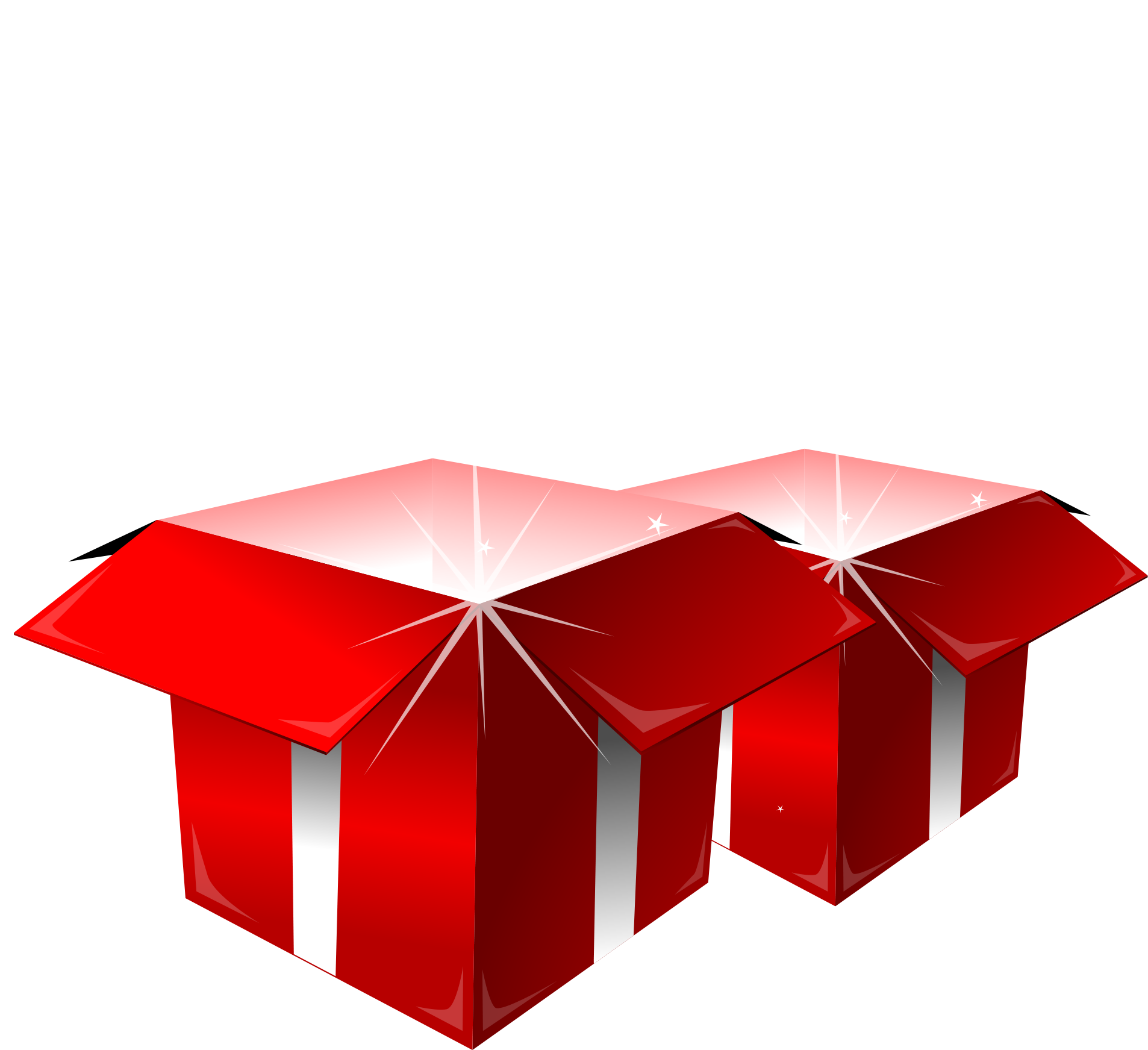 Box Beautiful Vector Gift Png And Image - Christmas Day Clipart (2000x2000), Png Download