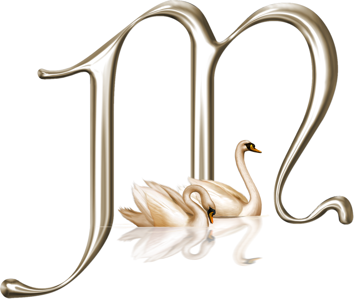 Precioso Alfabeto Con Cisnes Min Sculas Alphabet Clipart (1205x1021), Png Download