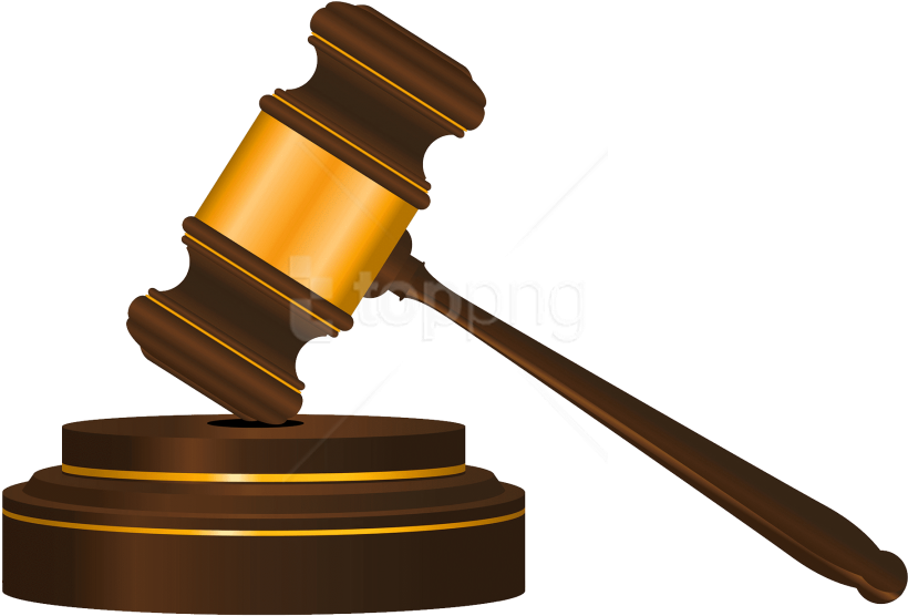 Free Png مطرقة Png Images Transparent - Transparent Background Gavel Clipart (850x562), Png Download