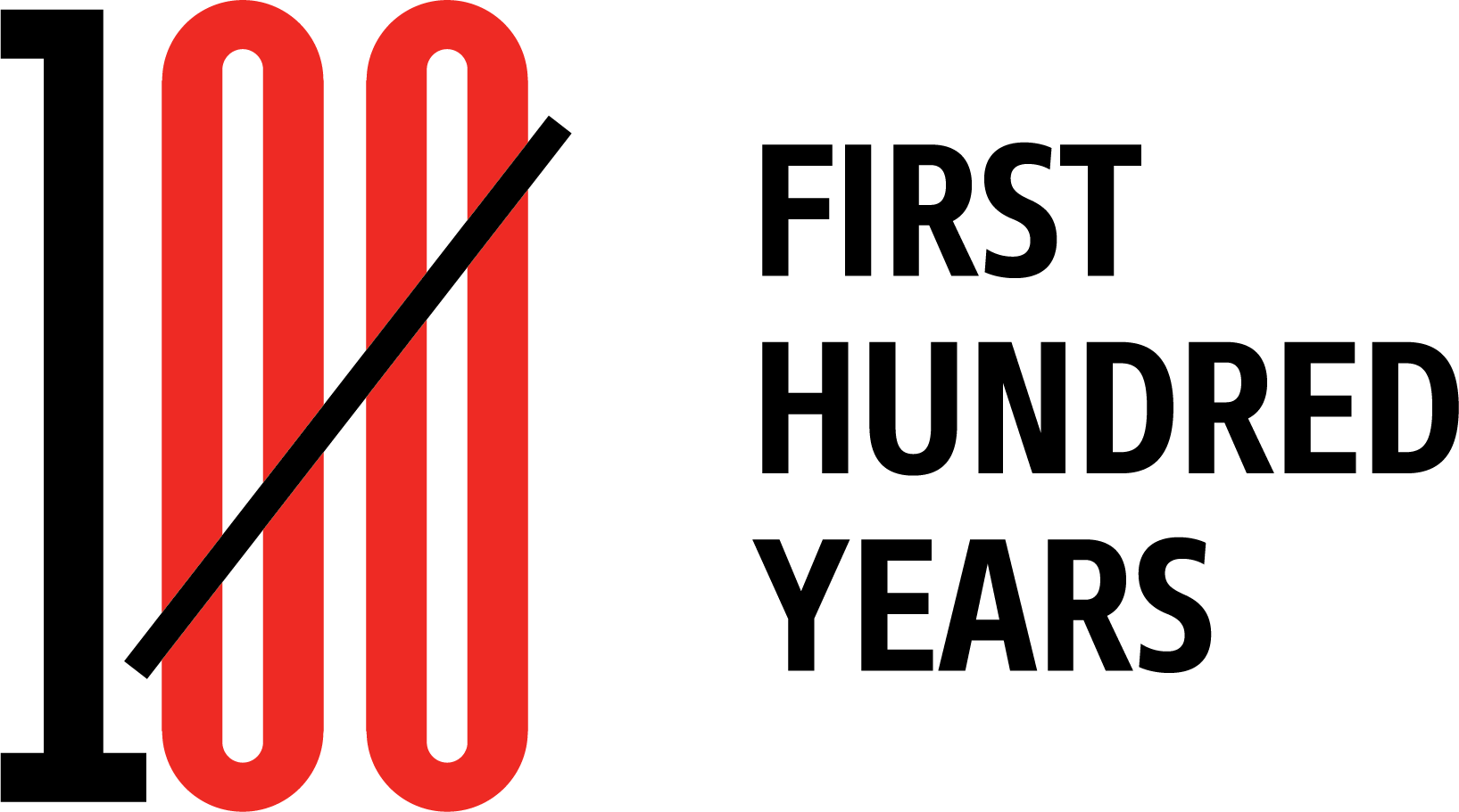 Celebrating 100 Years Of Women In The Law - First 100 Years Logo Clipart (1635x911), Png Download