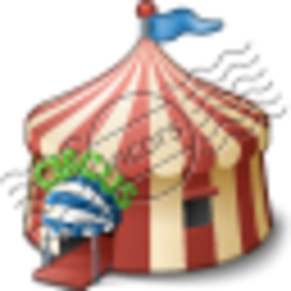 Circus 11 Image Clipart (600x600), Png Download