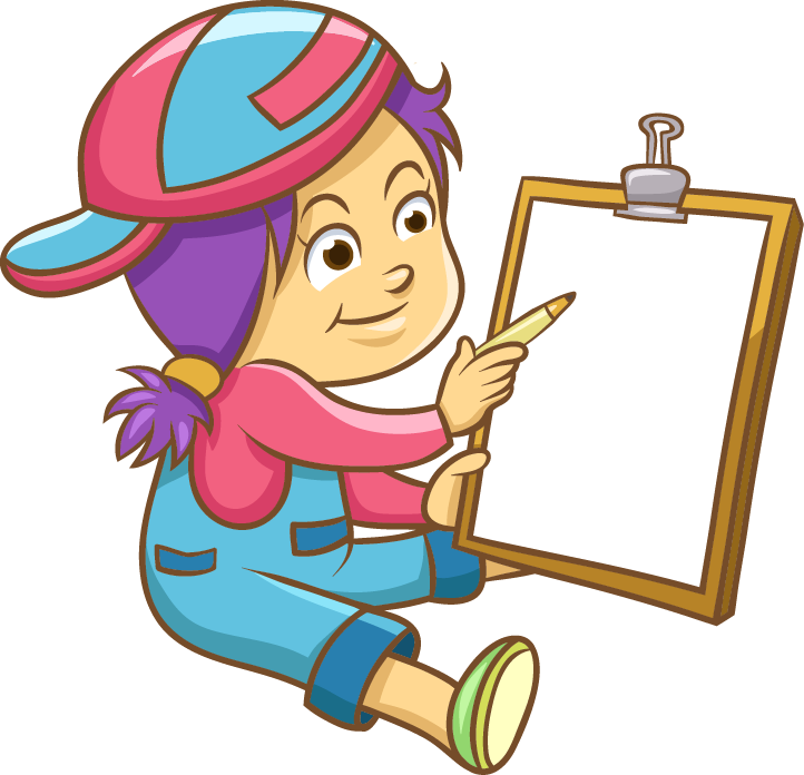 Illustration Girl Kurralta Park Community Illustrationgirlpainting - Kids Learning Activities Clipart - Png Download (722x696), Png Download
