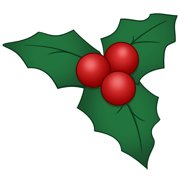 Mistletoe - Umbrella Clipart (618x618), Png Download