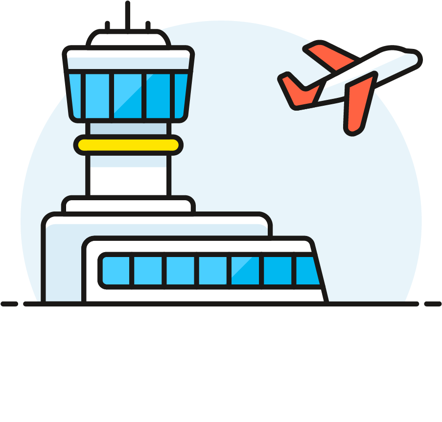 32 - Transportation Air - Cartoon Clipart (1025x1148), Png Download