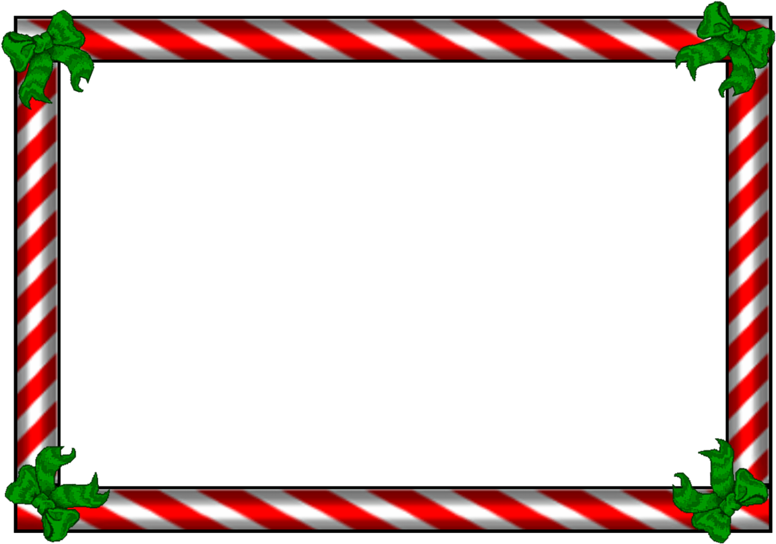 Download Candy Cane Border Transparent Background Clipart (#3977208