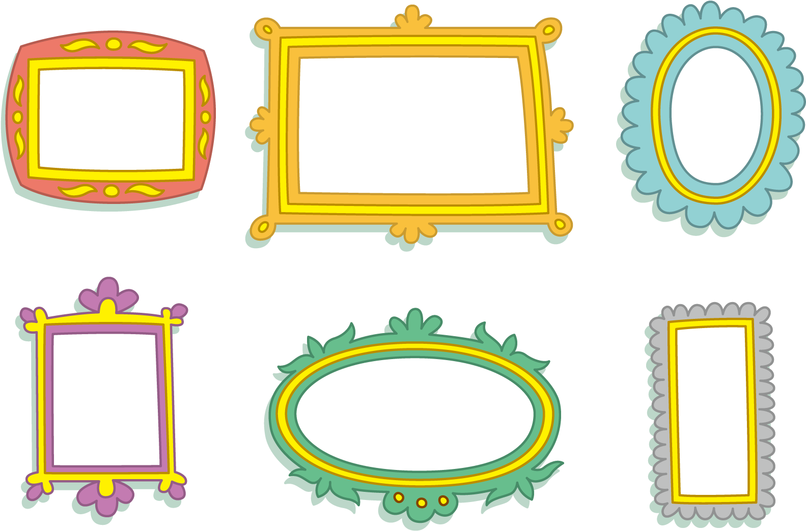 Baby Picture Frame Lovely Film Free Hq Image Clipart - Circle - Png Download (1761x1233), Png Download