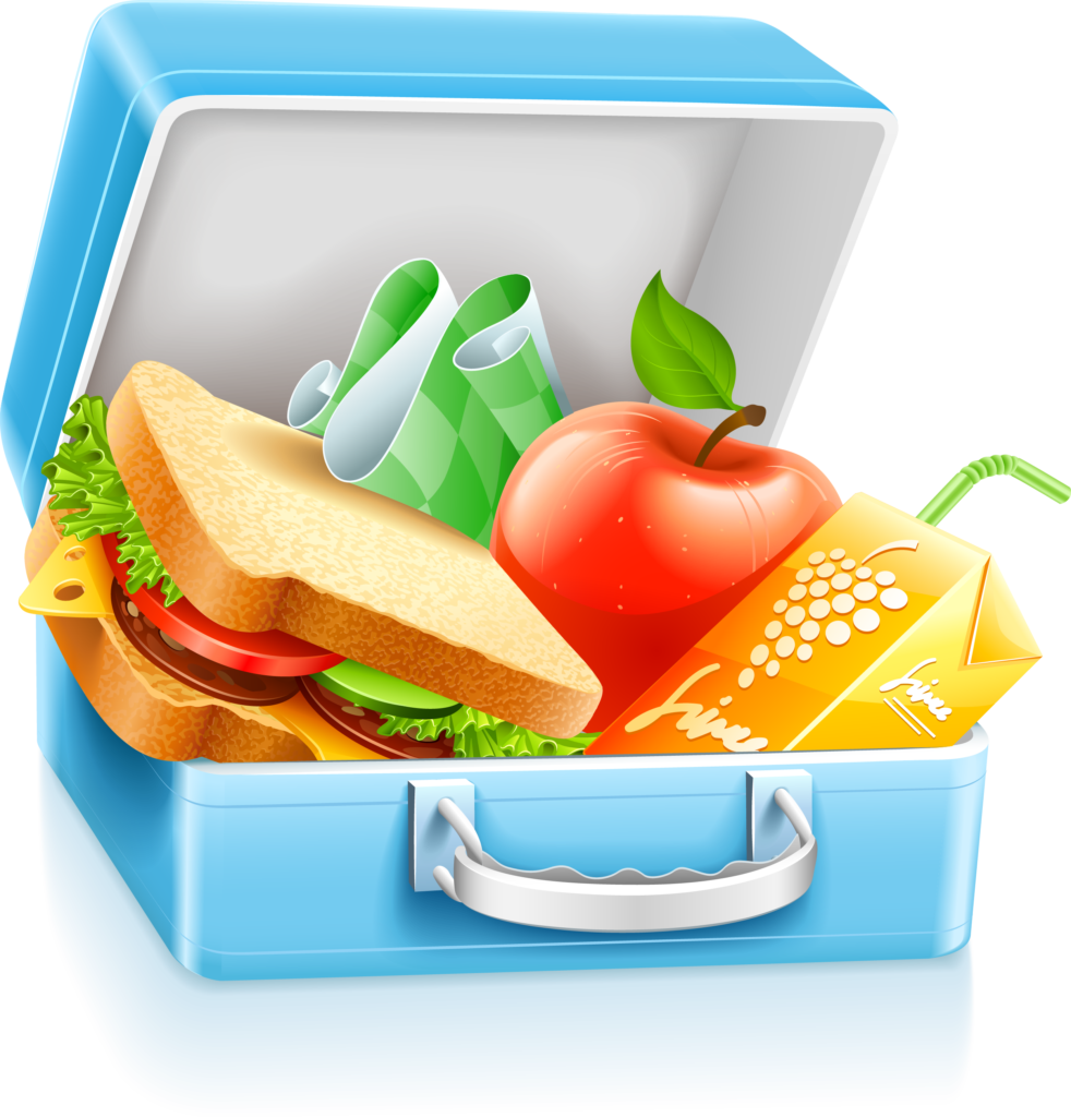Clipart School Lunch 1 Clip Art - Png Download (982x1024), Png Download
