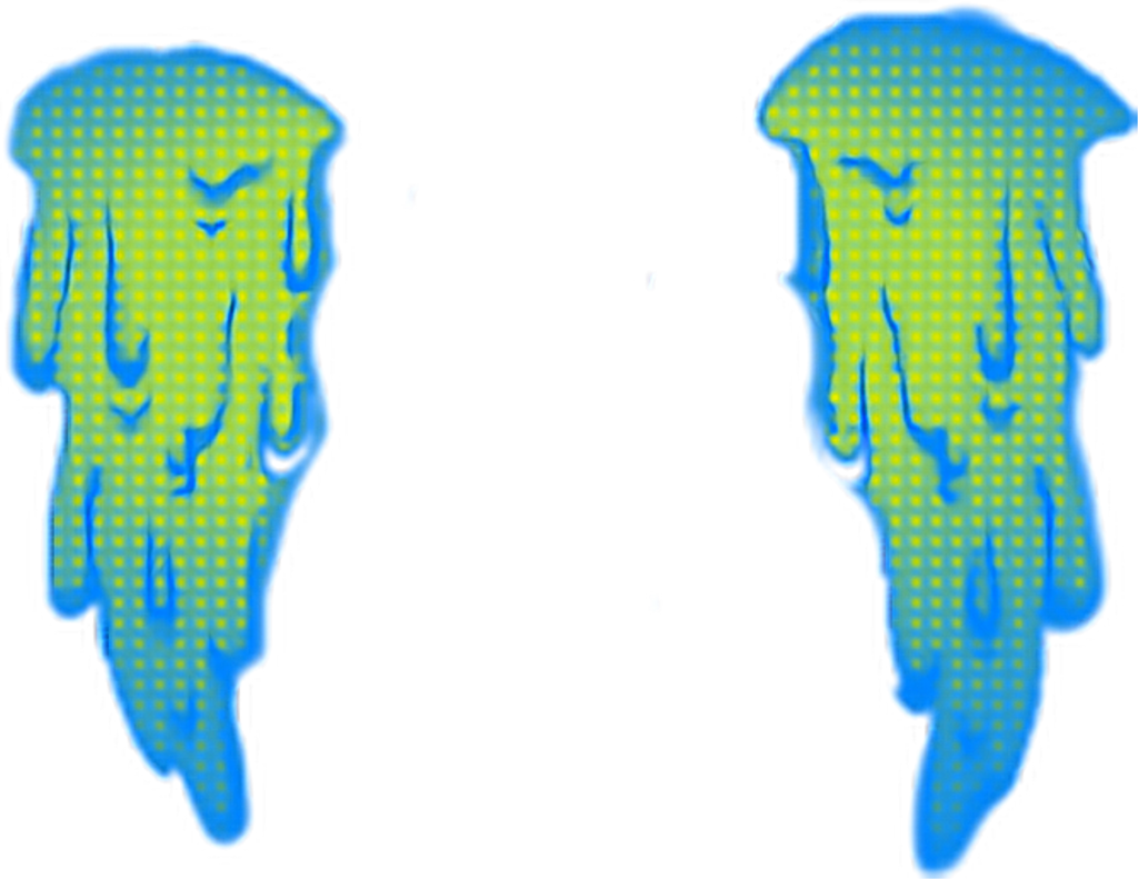 #eye #eyes #slime #slimy #crying #bleeding #vaporwave - Vaporwave Eyes Clipart (1024x791), Png Download