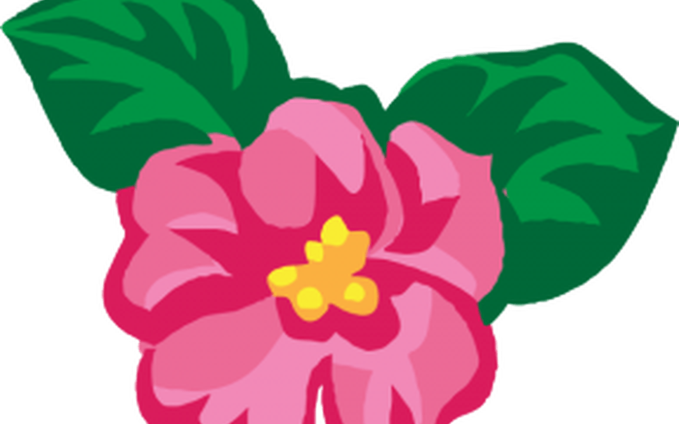 Summer Clip Art Of June July And August Graphics Clipart - Cartoon Indigo Plant - Png Download (1368x855), Png Download