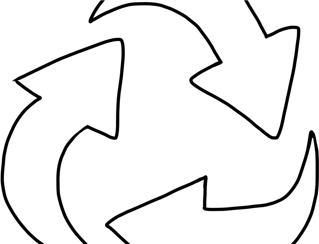 Recycle Symbol Coloring Page Marvelous Colouring Images Clipart (1182x800), Png Download