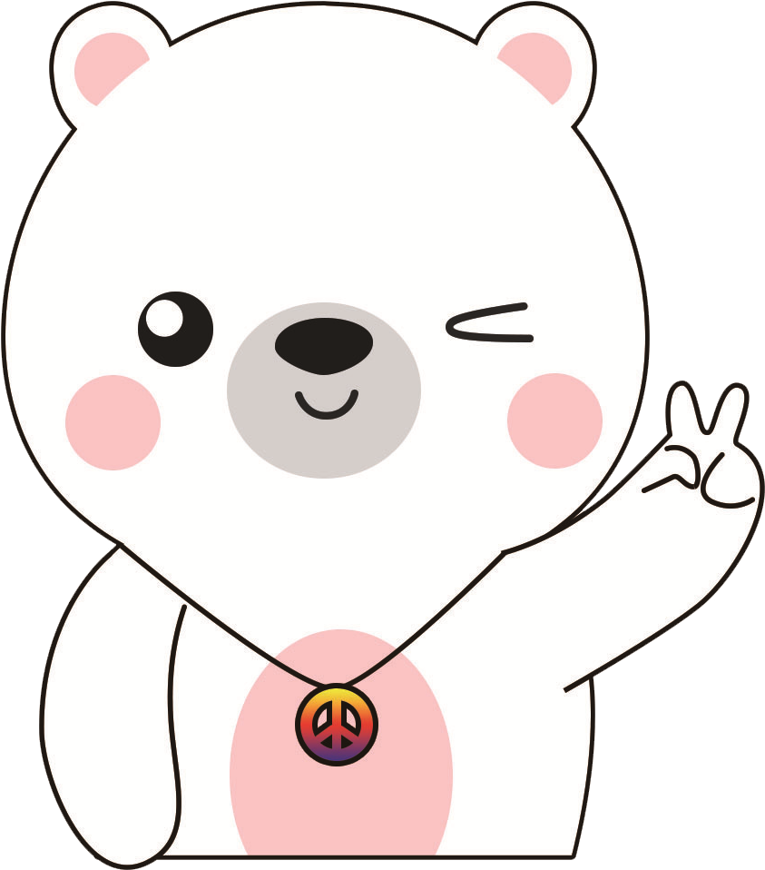 Peace Maskot - Teddy Bear Clipart (880x1048), Png Download