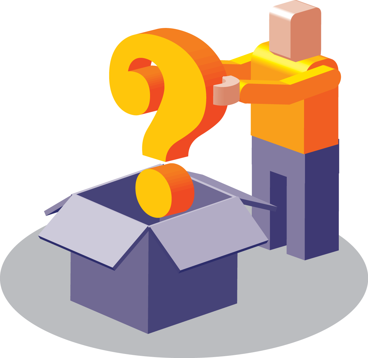 Question Box Illustration Clipart Full Size Clipart (3982008