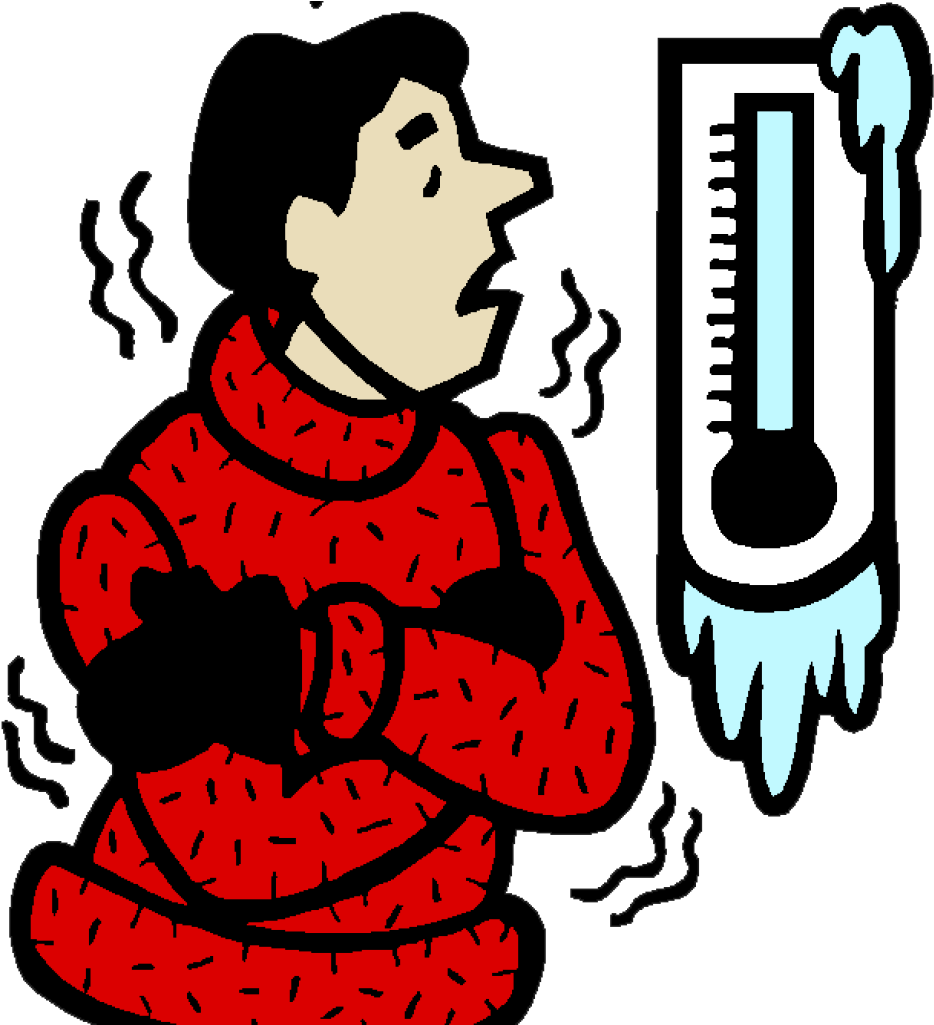 Cold Clipart Cold Clipart Free For Personal - Cold Weather Clip Art - Png Download (934x1025), Png Download