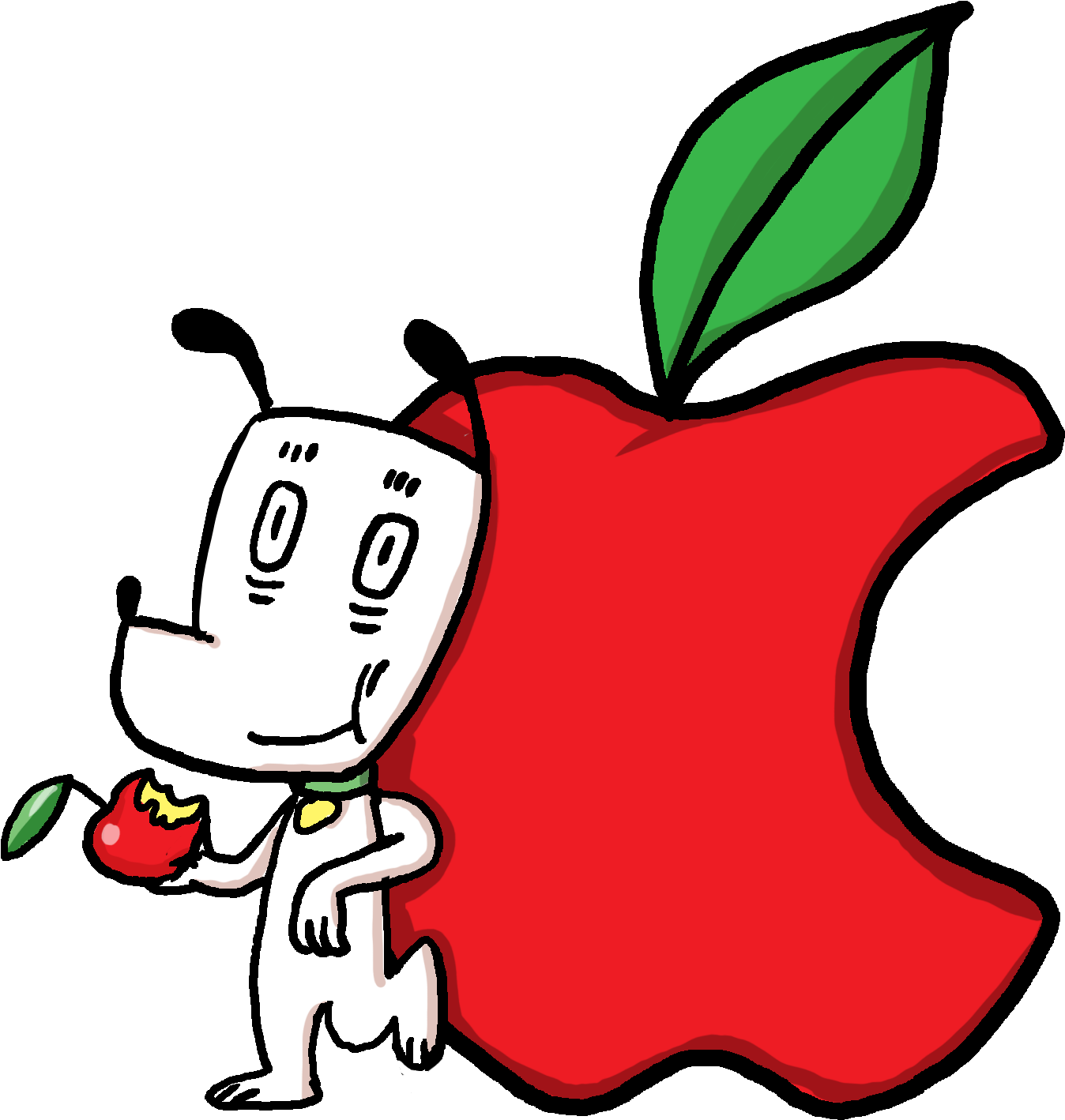 Hent Ib I App Store - Cartoon Clipart (1443x1523), Png Download