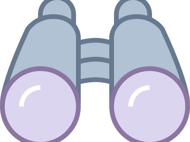 Lens Clipart Binoculars - Png Download (640x480), Png Download