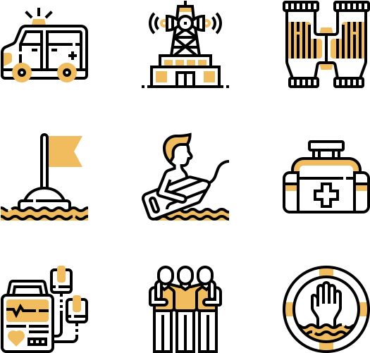 Lifeguard And Emergency Services Clipart (600x564), Png Download