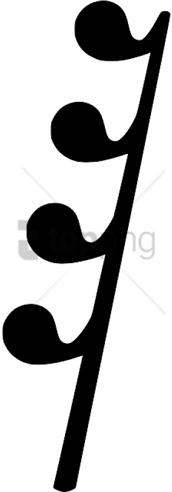 Free Png Music Notes Symbols Png Png Image With Transparent - Rest Clip Art Musical Symbol (480x960), Png Download