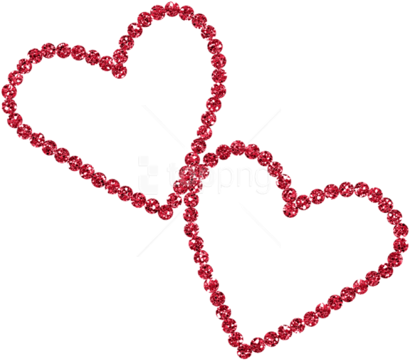 Free Png Download Red Diamond Heartspicture Png Images - Bracelet Homme Diamant Noir Clipart (850x761), Png Download