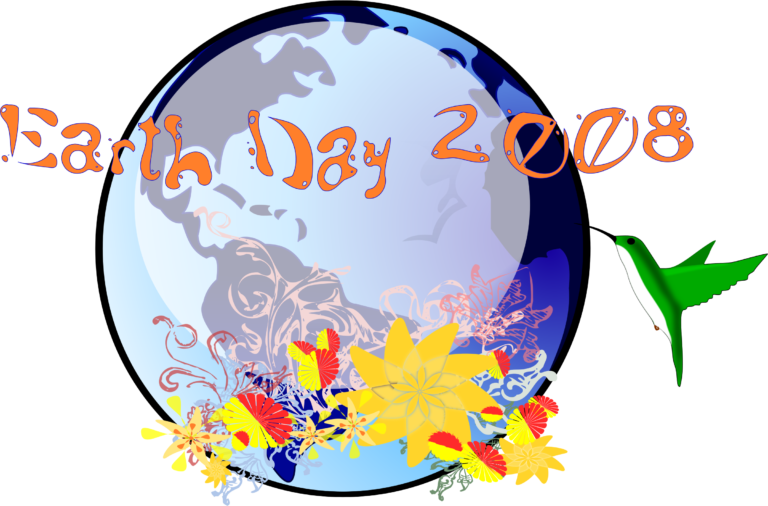 Earth Day 2008 Logo Clipart (768x506), Png Download
