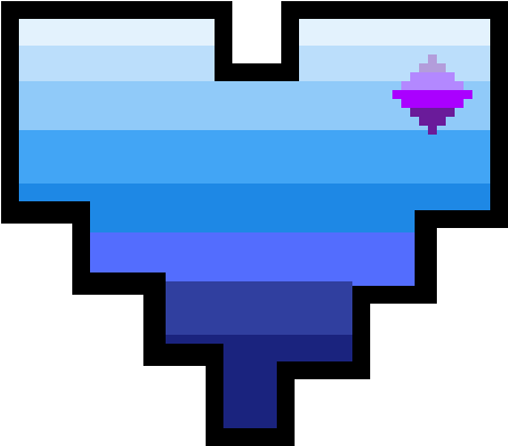 My Blue Heart - Emblem Clipart (1000x1000), Png Download