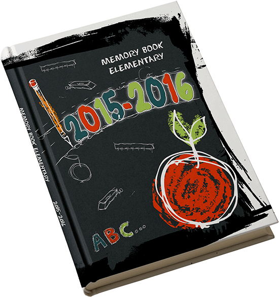 Chalked Up Yearbook Cover - Tablet Computer Clipart (600x600), Png Download