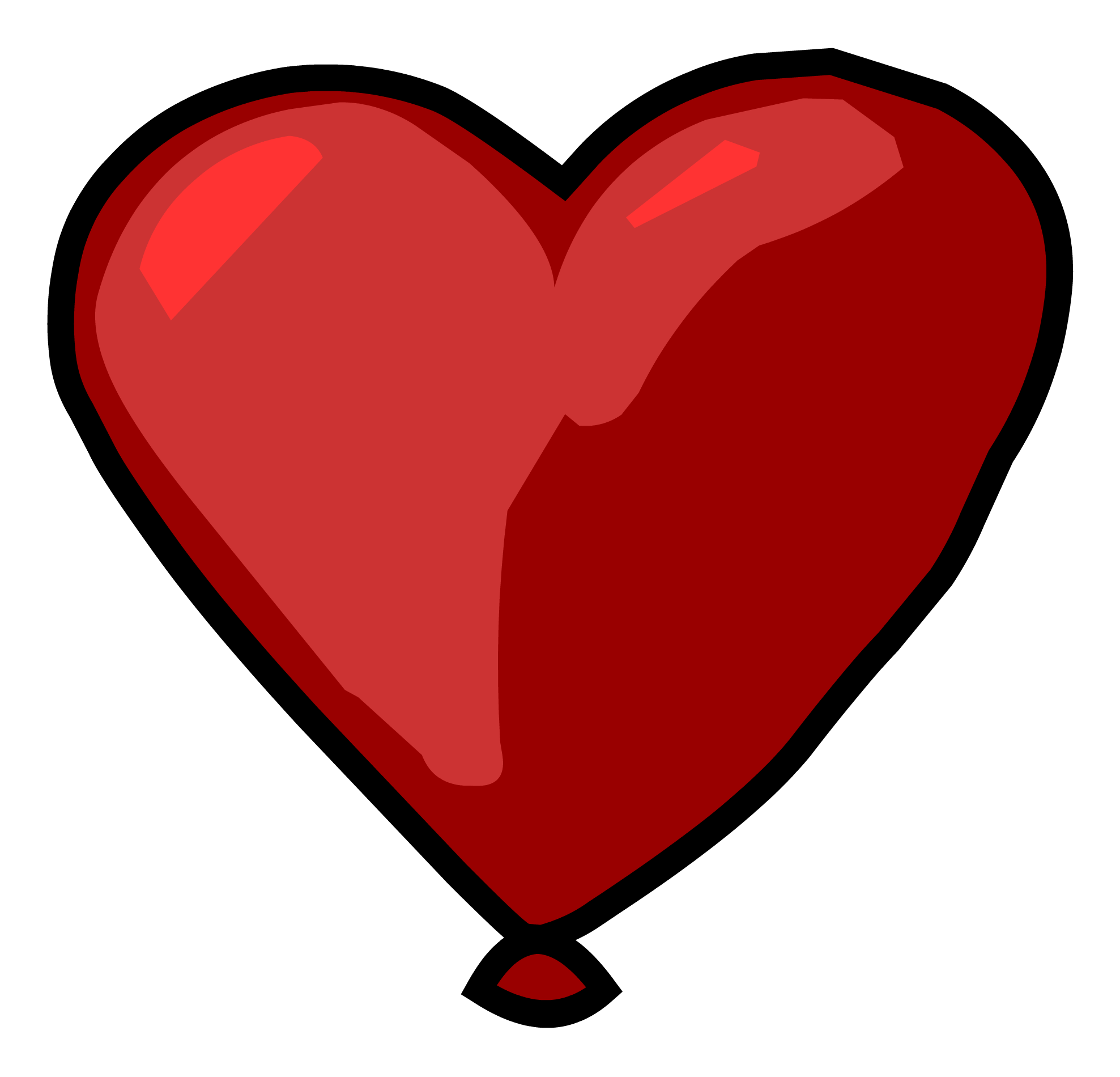 San Valentine's Party - Favorite Clipart - Png Download (2000x1918), Png Download