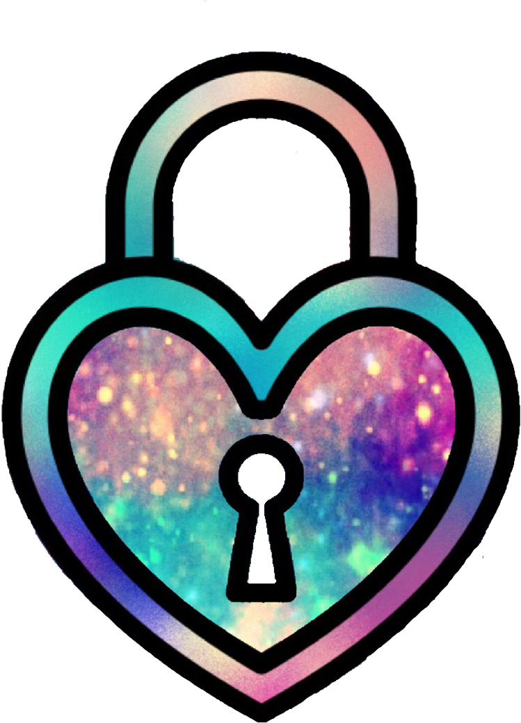 Ftedtickers Heart Love Locks Pastel Glitter Sparkle Clipart (1024x1155), Png Download