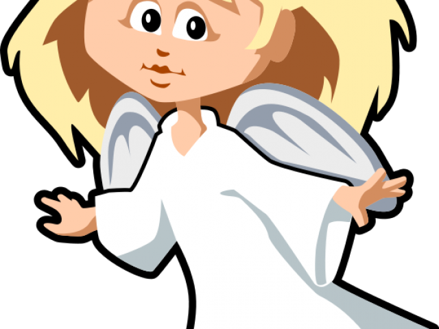 Heaven Clipart Transparent - Angel Clipart No Background - Png Download (640x480), Png Download