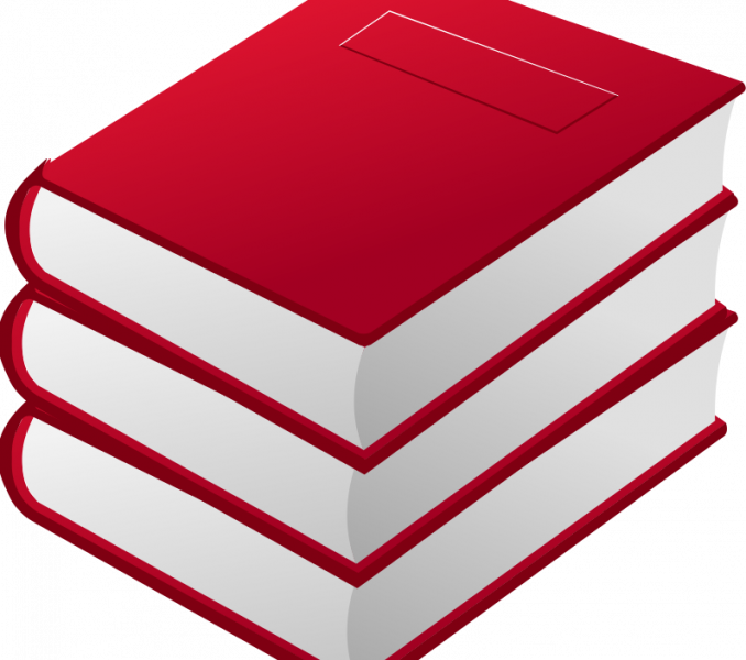 Red Book Clipart Free Clipart 3 Red Books Dynnamitt - Red Books Clipart - Png Download (678x600), Png Download