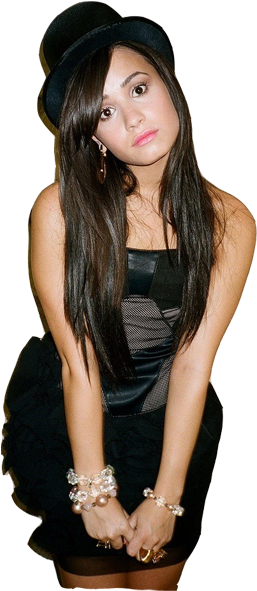Clipart 52365 - Demi Lovato Photoshoot 2009 - Png Download (600x600), Png Download