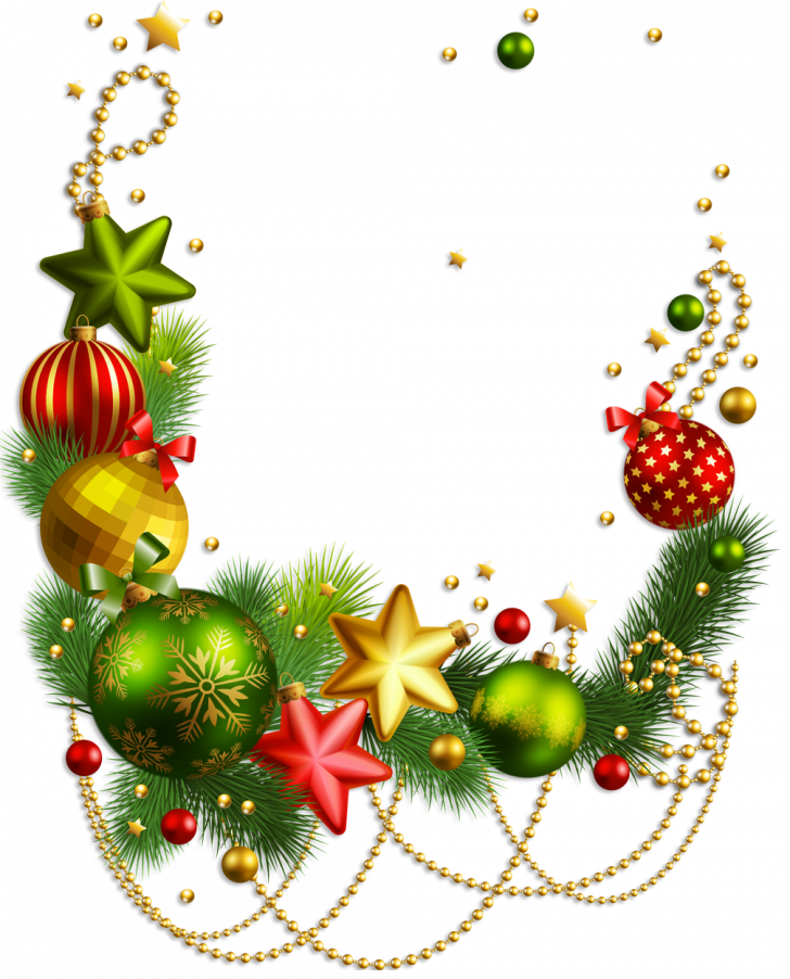 Christmas Decor Png Clipart (728x902), Png Download