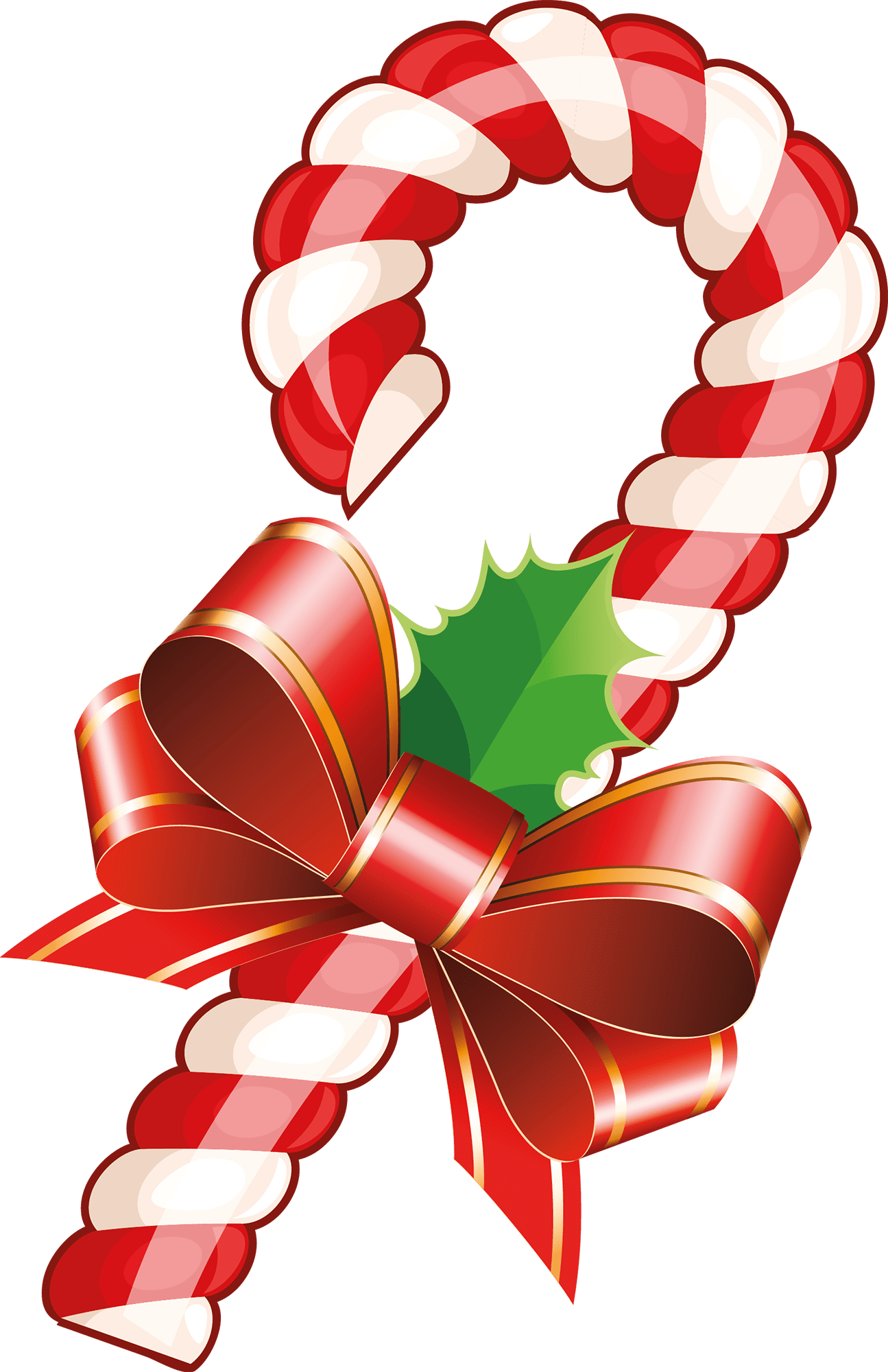 Christmas Candy Cane - Christmas Unicorn Nails Clipart (1295x2000), Png Download