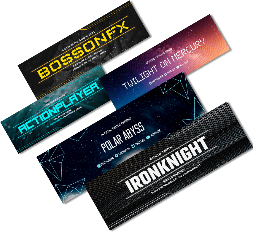 Twitch Banner - Banner Clipart (852x800), Png Download