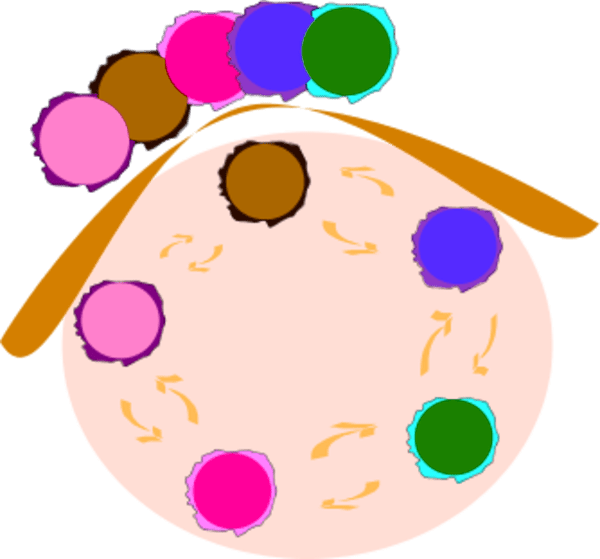 Abstract Circles Clipart - Png Download (600x559), Png Download