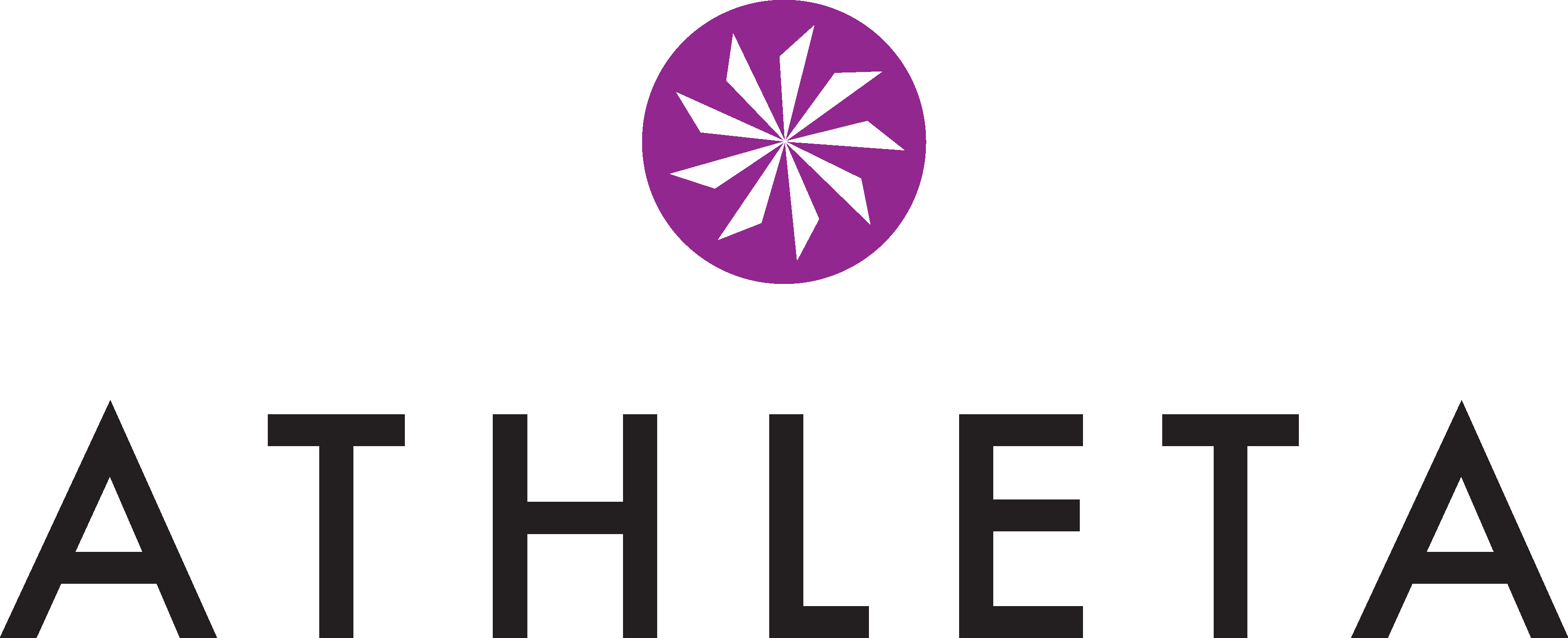 Athleta Logo - Athleta Logo Png Clipart (3443x1400), Png Download