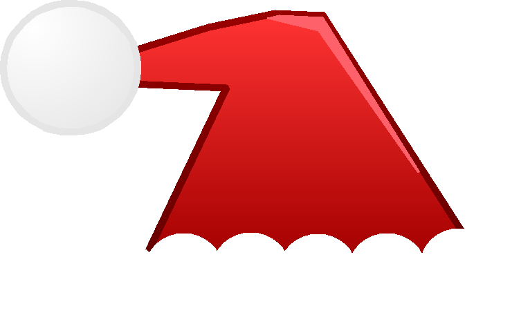 Santa Hat Clipart Bfdi - Png Download (766x482), Png Download