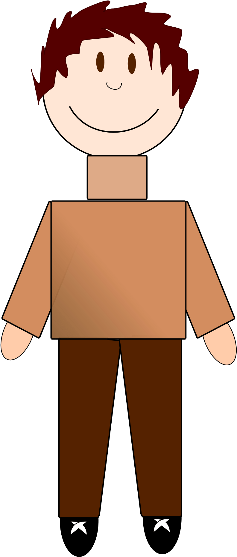 Clipart - Boy - Cartoon - Png Download (1697x2400), Png Download