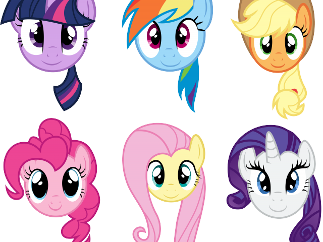 My Little Pony Clipart Head - Png Download (640x480), Png Download