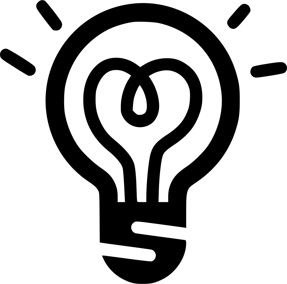 Bulb Light Spark Comments Clipart (980x968), Png Download
