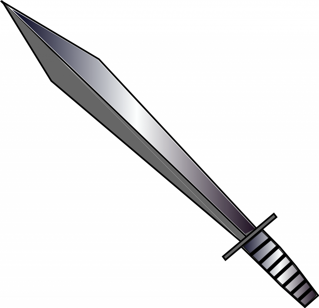 Download Sword Clip Art - Transparent Sword Clipart - Png Download (1024x987), Png Download